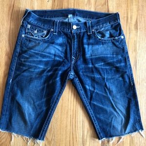 True Religion Jean Shorts
